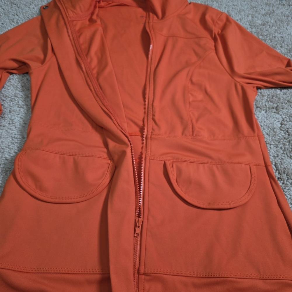 Any Age Activewear Womens Small  Full Zip Longline Athletic Jacket - Picture 4 of 7